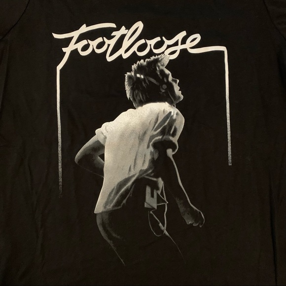 Torrid - Black Kevin Bacon Footloose t-shirt - Size 2X - Picture 2 of 4